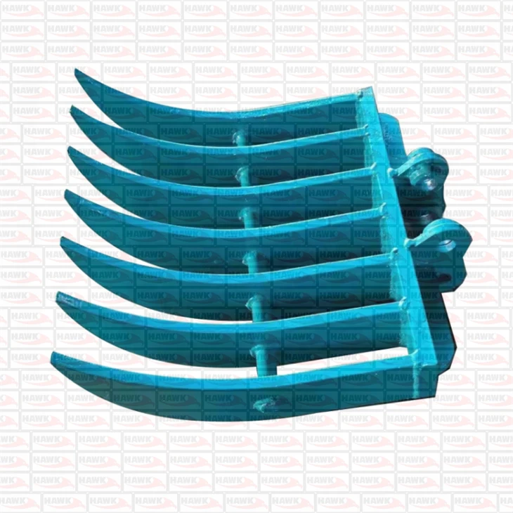 Mini Excavator Rake Attachments For Garden