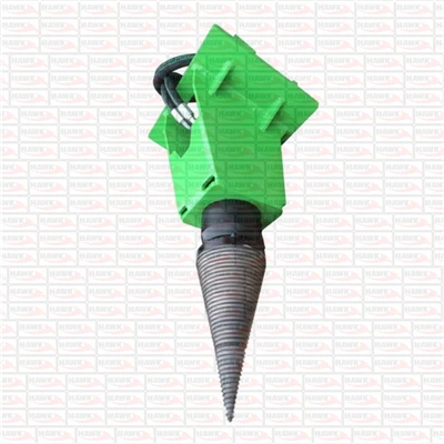 200mm Dyamèt Kòn Splitter Pou Excavator