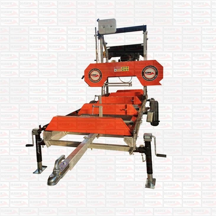 EPA Approved Portable Wood Cutting Band Sawmill
