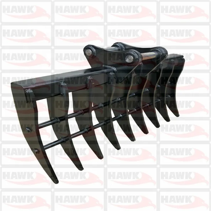 Hawk10 Excavator Stick Rake
