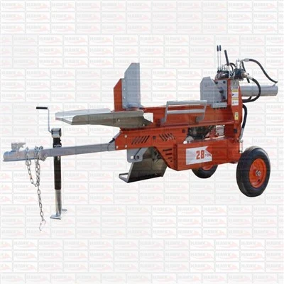 28 tòn orizontal gaz Log Splitter