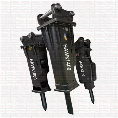 Excavator idwolik wòch mato