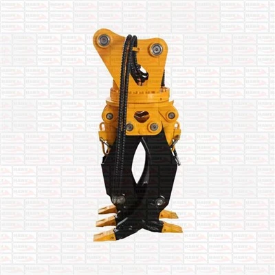 Idwolik Wotasyon Excavator Rock Grapple
