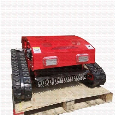 Portable Remote Control Lawn Mower pou Agrikilti
